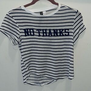 Divided by H&M Graphic crop top